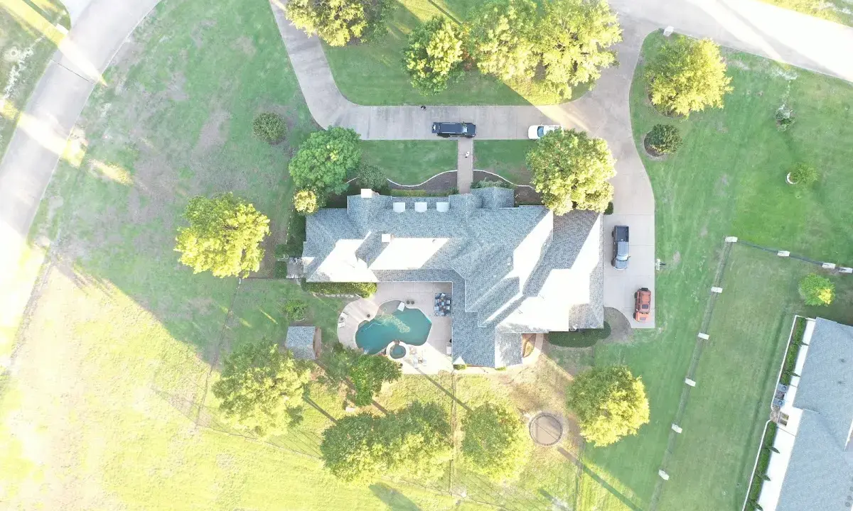 New shingle roof installation on a home in Fort Campbell North